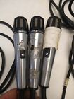 Vintage Lot: Shure 515SB Unidyne B Dynamic Wired Microphone. Lot of 3. untested