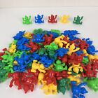 Lot of 94 Math Manipulative Colorful Clown Counters Counting Adding Sorting