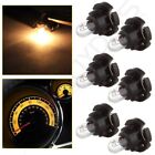 6PCS T4/T4.2 NEO WEDGE WARM WHITE BULBS PANEL A/C HEATER CLIMATE CONTROL LIGHT