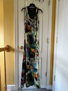 Women's Ted Baker Maxi Dress Size Medium Kaleidoscope