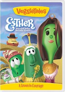 VeggieTales Esther The Girl Who Became Queen DVD, 2005 Childrens Family Religion