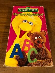 Sesame Street Do the Alphabet VHS VCR Video Tape Used