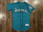 RARE Majestic Authentic ROBINSON CANO #22 Seattle Mariners Teal Jersey Size 42