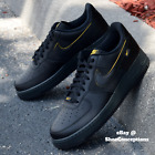 Nike Air Force 1 '07 Shoes Black University Gold FZ4617-001 Men's Sizes NEW