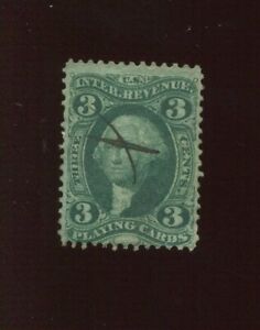 R17c Playing Cards Revenue Stamp  (Bx 3715)