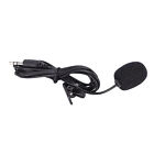 mini 3.5mm hands-free mic microphone clip on lavalier lapel for PC Laptop bl`LO