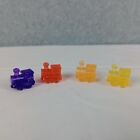 Fundex Mexican Train Game Replacement Locomotives Lot Of 4