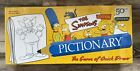 2002 THE SIMPSONS PICTIONARY EDITION GAME - BRAND 🔥 NEW & FACTORY SEALED!!