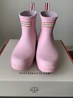 Hunter Original Play Boot Short Waterproof Rain Boots Light Pink Women's Size 8