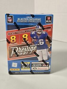 Panini Prestige 2021 NFL Blaster Box (64 Cards, Diamond Parallels)