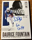 2018 Panini Encased Daurice Fountain Scripted Sigs On Card Rookie Auto#45/50 IND