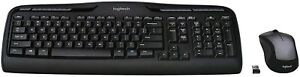 Logitech MK335 Wireless Keyboard and Mouse Combo - Black/Silver (920-008478)