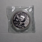 1991 CHINA 1 OZ SILVER PANDA PROOF WITH 