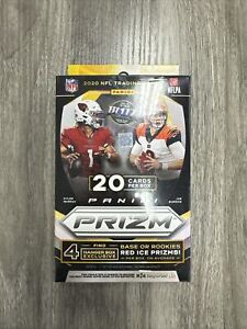 2020 Panini Prizm NFL Football Hanger Box Sealed Red Ice Prizms 20 Cards New