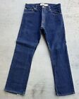 Levi’s 517 Jeans Men’s 33x32 Bootcut Dark Wash Blue Denim Pants Western Cowboy