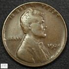 1924 D Lincoln Wheat Copper Cent 1C