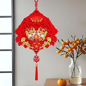 Chinese New Year Hanging Decoration 2024 Dragon Door Sign for Happy New Year