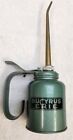 Vintage Bucyrus-Erie Eagle pump oiler oil can pumper. Original mining antique!