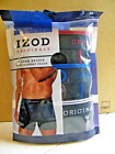 Izod Originals Boxer Briefs W/ Support Pouch Men's Underwear 3 Pack Size M NEW