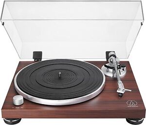 Audio Technica AT-LPW50BT Bluetooth Manual Belt-Drive Turntable - Rosewood