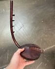 Antique African Adungu 5 String Instrument Arched Bow Harp Guitar READ