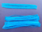 10 silicone Skirt Tab Lite Blue with Silver Flake T58 Fish Lure Spinnerbait