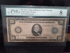 $20 1914 CHICAGO FEDERAL RESERVE NOTE PMG VG 8 SOLID