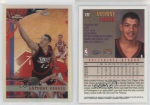 1997-98 Topps Chrome Refractor Anthony Parker #177 Rookie RC