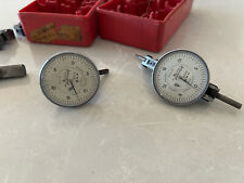 Pair of Used Interapid  Dial Test Indicators Also a Non Working Mitutoyo