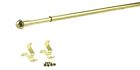 Kenney KN386/3 Brass 3/4 in. Clearance Wall Mount Cafe Rod 28 x 48 L in.