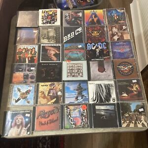 Classic Rock Cd Lot 30 - Various Artists 80-90. Pictures Show Titles