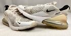 Nike Air Max 270 Wom Shoes White Color Size 10.5. Used Condition. Free Ship!