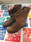 Red Wing Pecos Brown Pull On Work Boots Mens Size 11