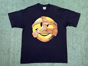 Vintage WWF 1998 Mankind Smiley Face Have A Nice Day Shirt Size XL 90s Wrestling
