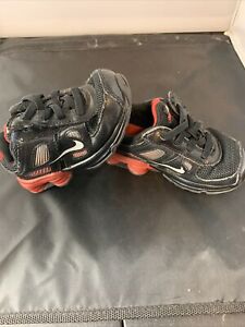 Nike Shox Turbo 11 Red Black Toddler Size 7c 7 C 407774-001 Shoes Sneakers J