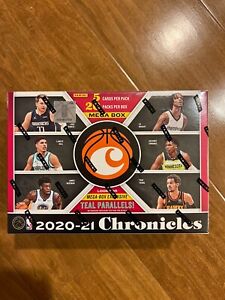 2020-21 Panini Chronicles Basketball Mega Box NEW Sealed NBA Trading Cards