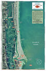 Sealake South Carolina: Pawleys Island (aerial photo) Fishing Map Chart Print