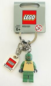 NEW Lego 852021 Spongebob Squarepants SQUIDWARD Key Chain with LEGO Logo Tile