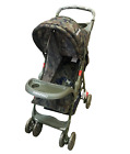 Baby Stroller with Four Wheels - Extra Storage Space Lightweight Stroller CAMO