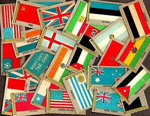 1950 Topps Parade FLAGS OF THE WORLD  - **YOU CHOOSE**