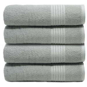 Bath Towel, 4 Pack Bundle Set, Dark Grey