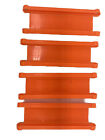 Knex Replacement Ultimate Big Air Ball Tower Orange Chutes Lot Of 4