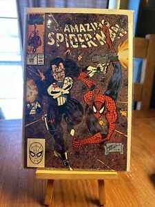 AMAZING SPIDER-MAN #330 Punisher Venom Erik Larsen G/VG Low Marvel Comics