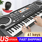 Kids 61 Key Music Electronic Keyboard Electric Digital Piano Organ Xmas Gift US