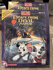 Disney's 101 Dalmatians: Escape From Devil Manor Pc 97 Cd-rom Game Big Box Seal