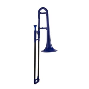 pBone Mini Plastic Trombone Blue