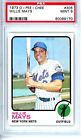 1973 OPC Willie Mays #305 Mets PSA 9 11094