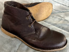 UGG 3275  Leighton Dark Brown Leather Chukka Men's Boots Size 11 EEE