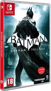 Batman: Arkham Trilogy - Nintendo Switch Brand New