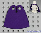 Dark Purple Cloth Cape For LEGO Minifigures - Fabric Robe Cloak Harry Potter